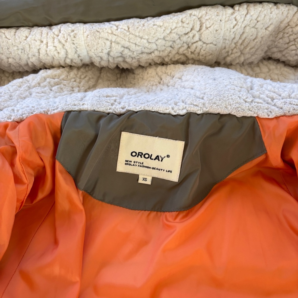 Orolay | Women's Thickened Down Jacket in army green - Picture 8 of 10